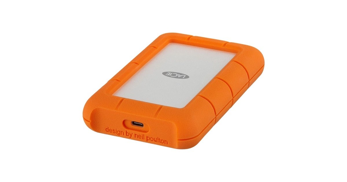 LaCieRugged, 4 TB externe harde schijf  (STFR4000800, USB-C 3.0)