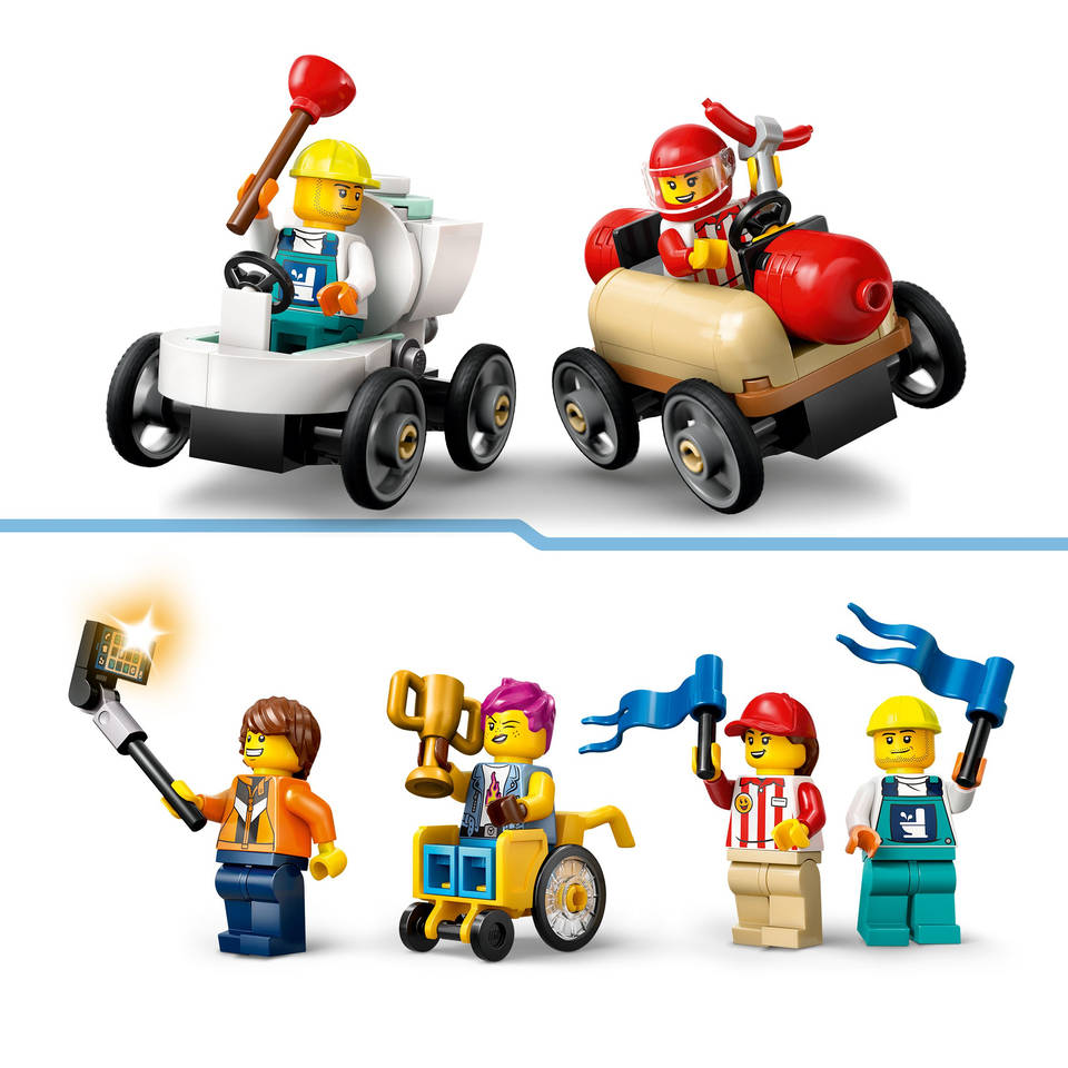LEGO City snelle schans voor raceauto's 60460