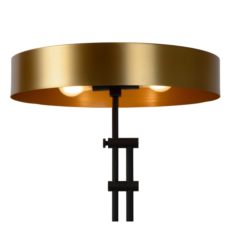 Lucide Giada vloerlamp messing