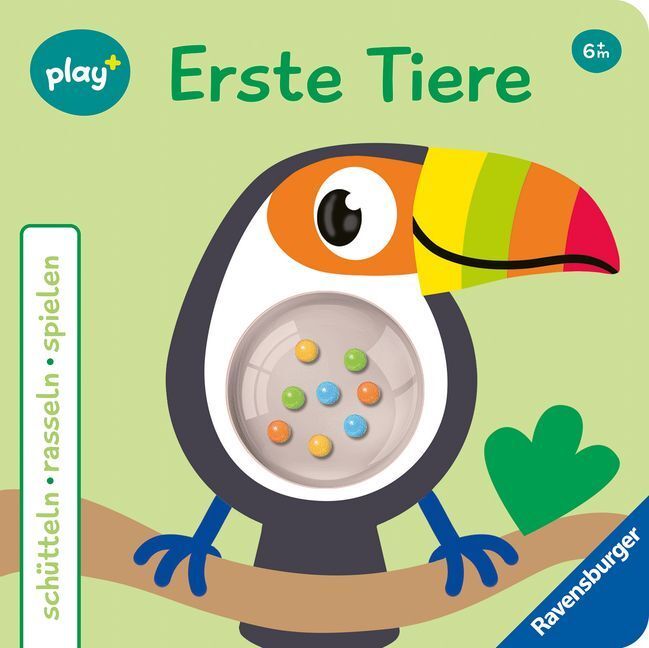 Ravensburger, play+ schütteln, rasseln, spielen: Erste Tiere