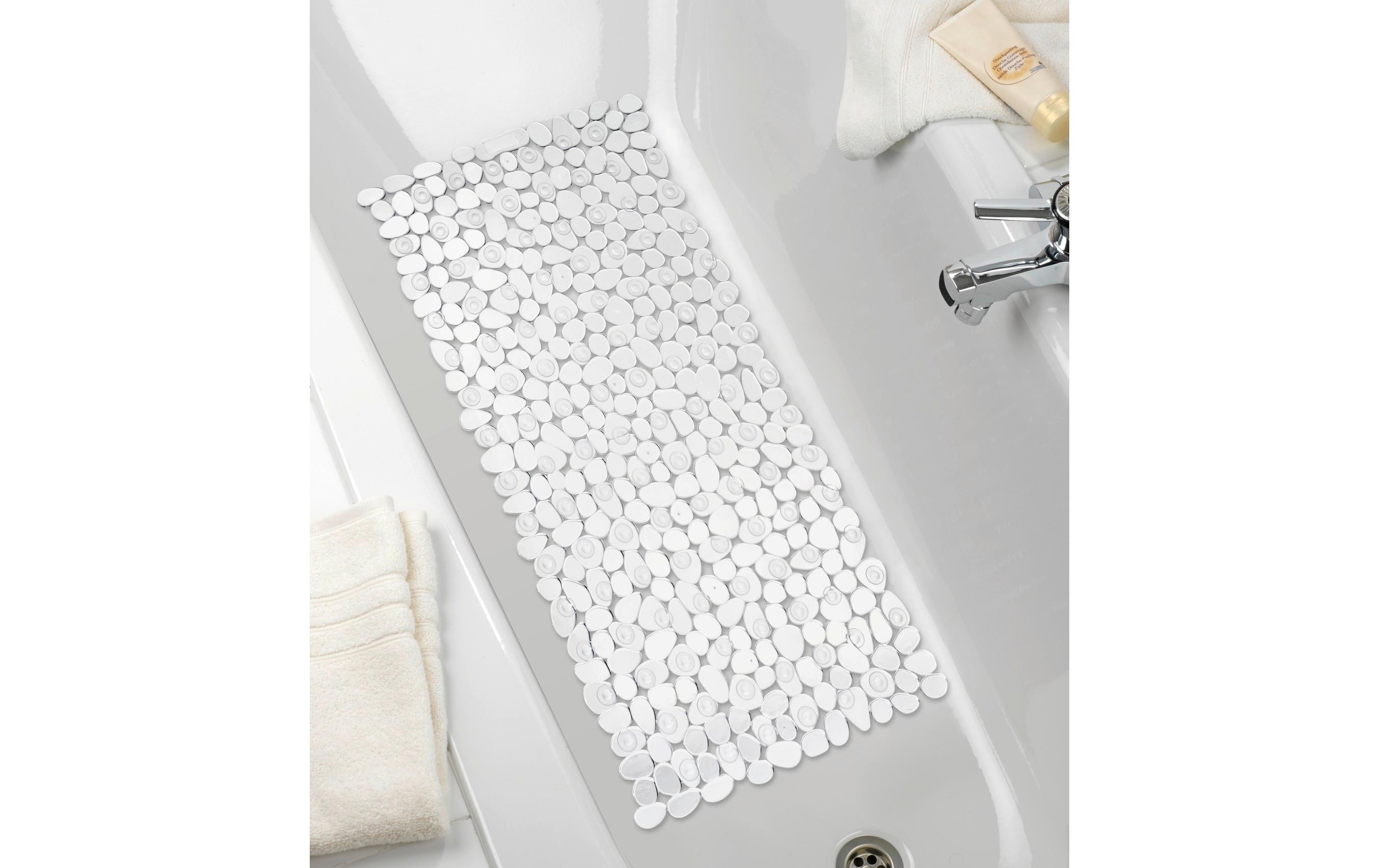 Badewanneneinlage Paradise TransparentDekorative Badewannenmatte