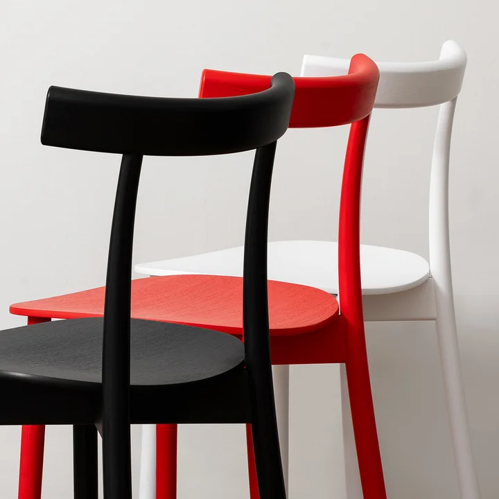 NINE - Skinny Wooden Chair, Eiche natur