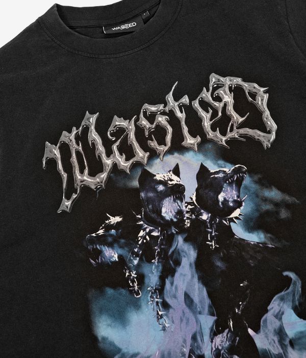Wasted Paris Knight Core T-Shirt (faded black)