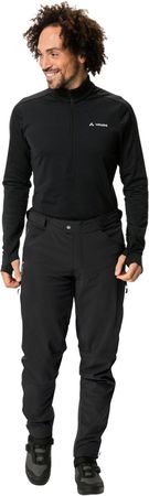 QIMSA II Herren-Softshellhose  blackblack  XS