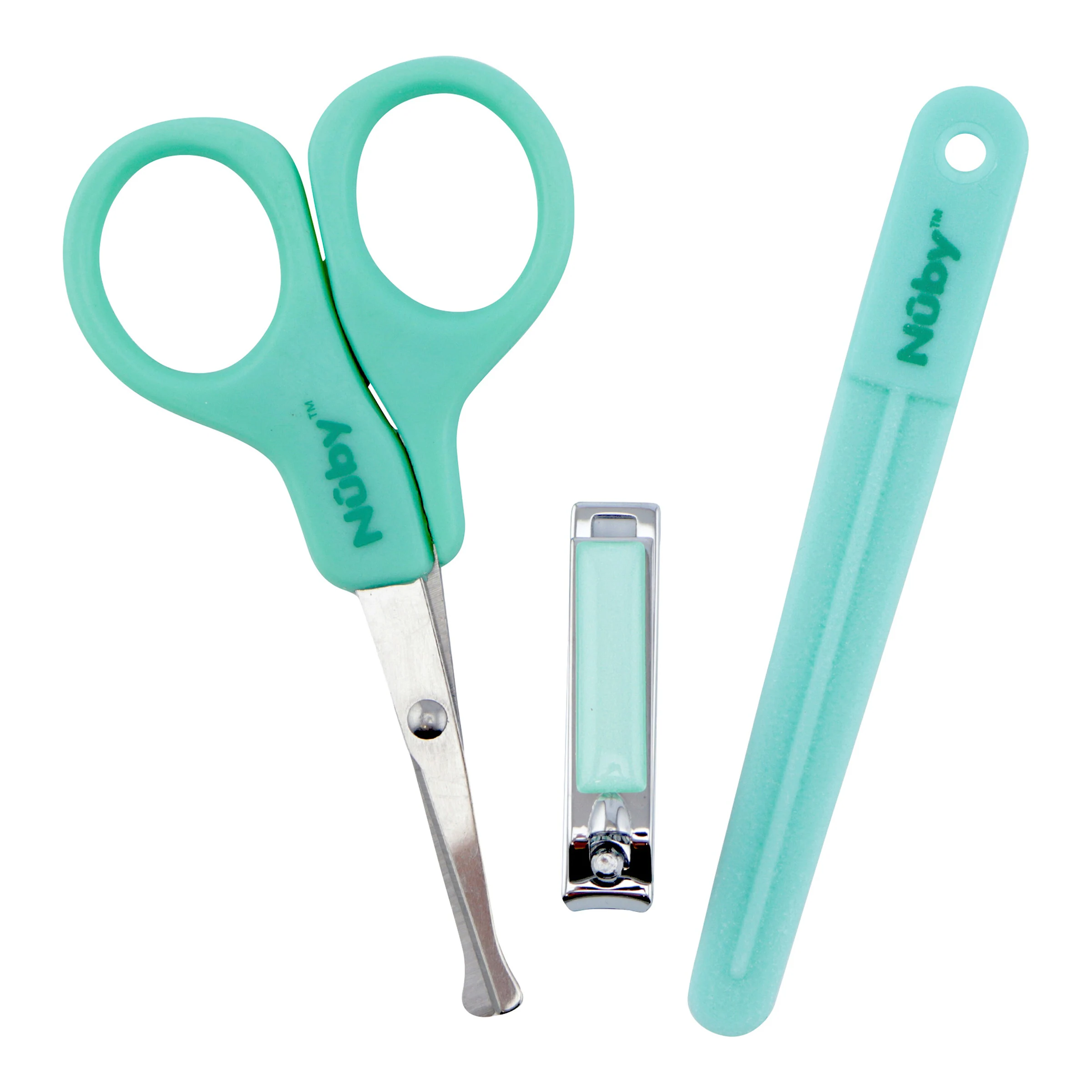 Nûby 3-tlg. Nagelpflege-Set grün