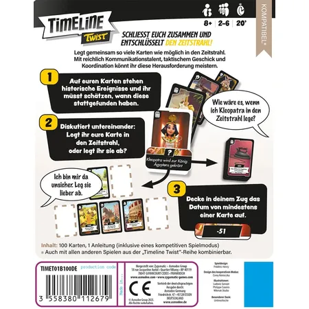 Asmodee Zygomatic Timeline Twist
