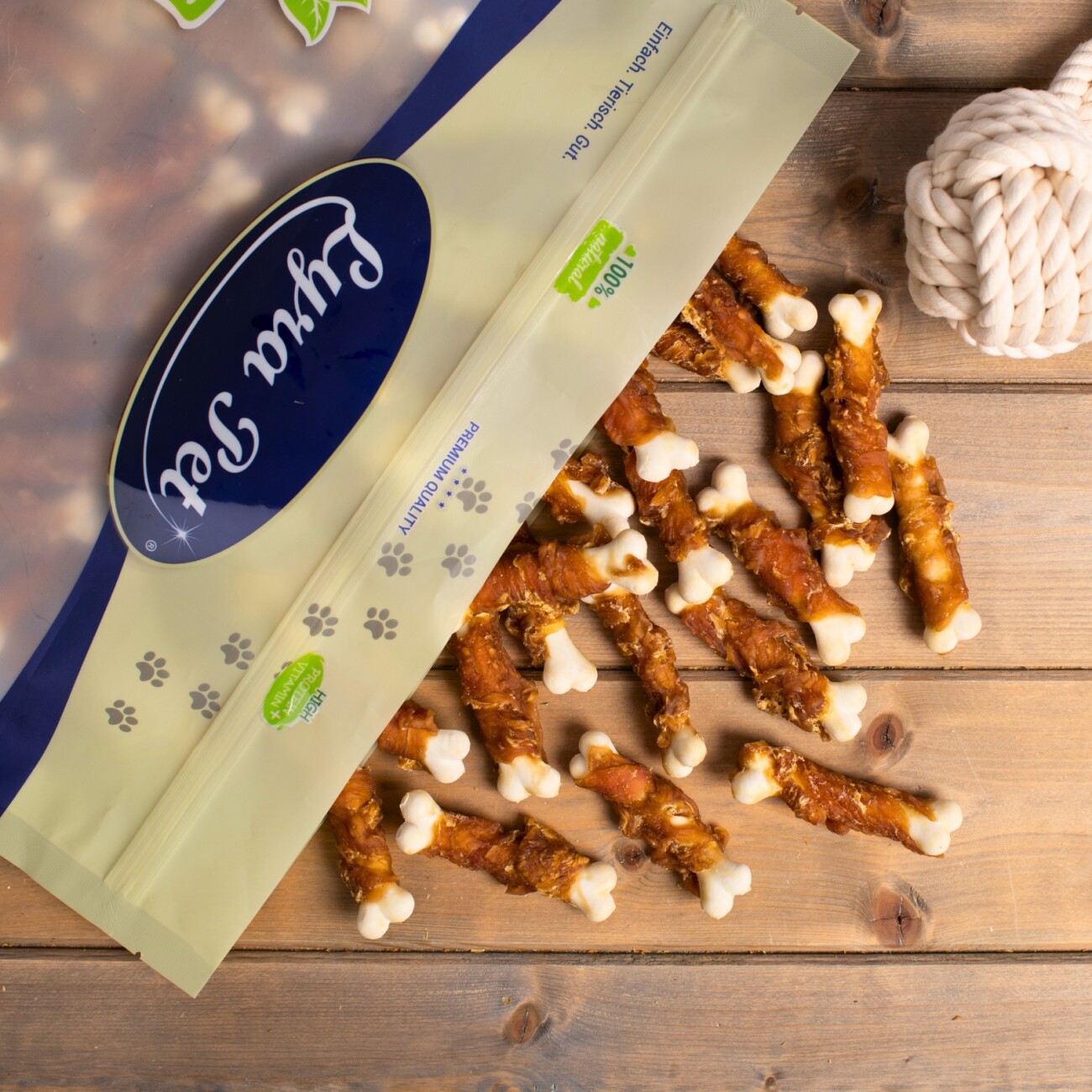 Lyra Pet Calciumknochen mit Hühnerbrust 1 kg