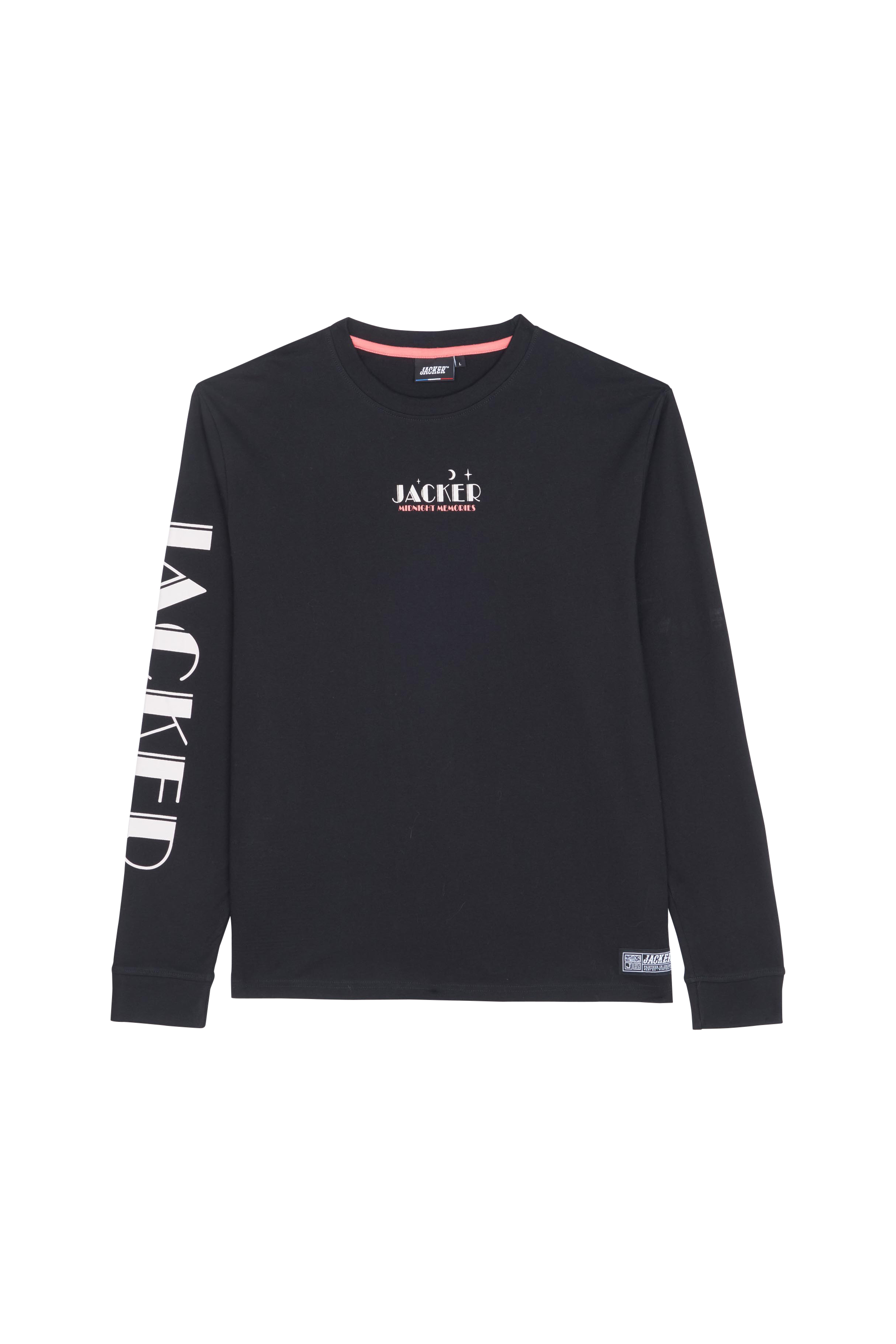 JACKER T-shirt Memories Noir