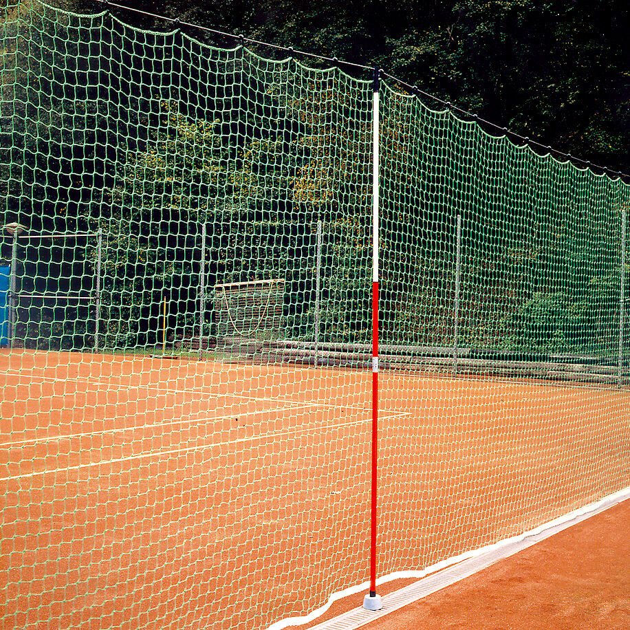 Tegra 40 X 2,50m Filet De Séparation Du Court - Vert