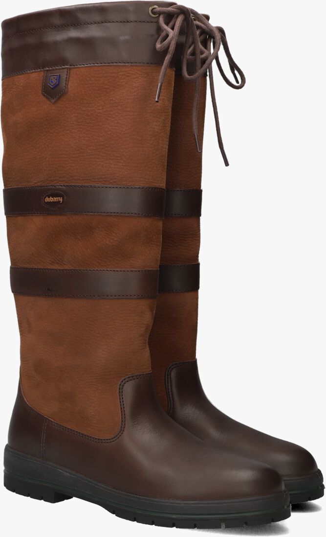 bruine dubarry hoge laarzen galway