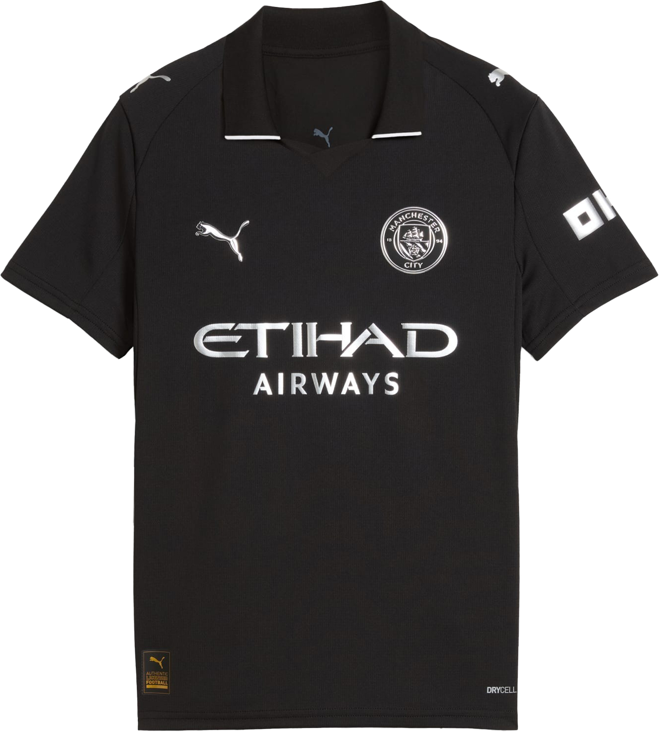 Manchester City 25/26 Bortedrakt Junior Puma Black