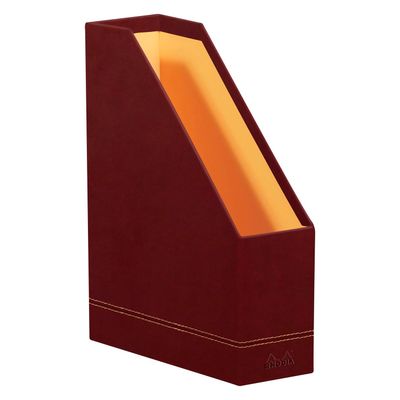 RHODIA Rhodiarama - Porte-revues - lie de vin - en polyuréthane