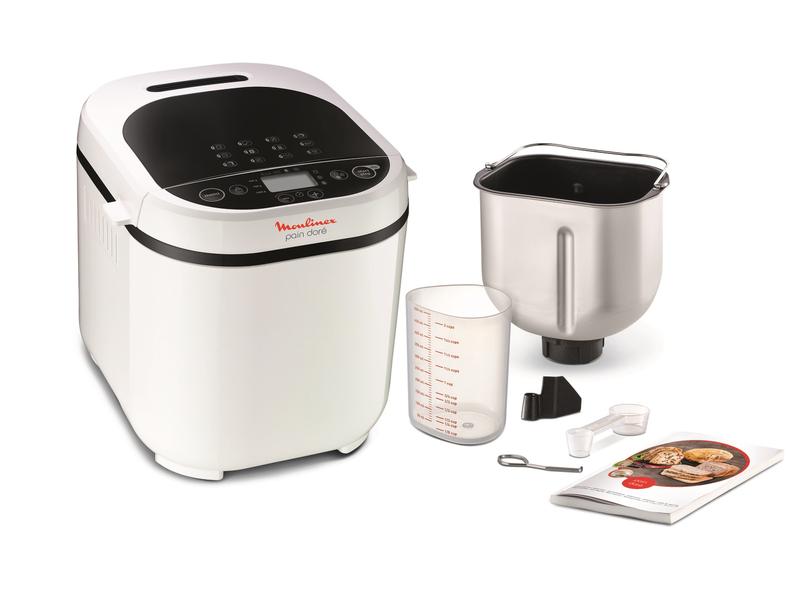 Moulinex Brotbackmaschine Pain Doré 1000 g Brotbackautomat für Brote mit bis zu 1000 g Gewicht