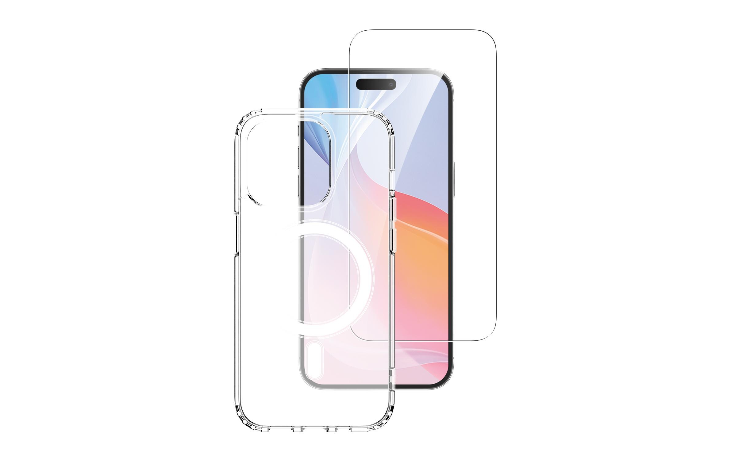 Back Cover 3in1 Premium Starter Set iPhone 16 Pro3in1 für Apple iPhone 16 Pro