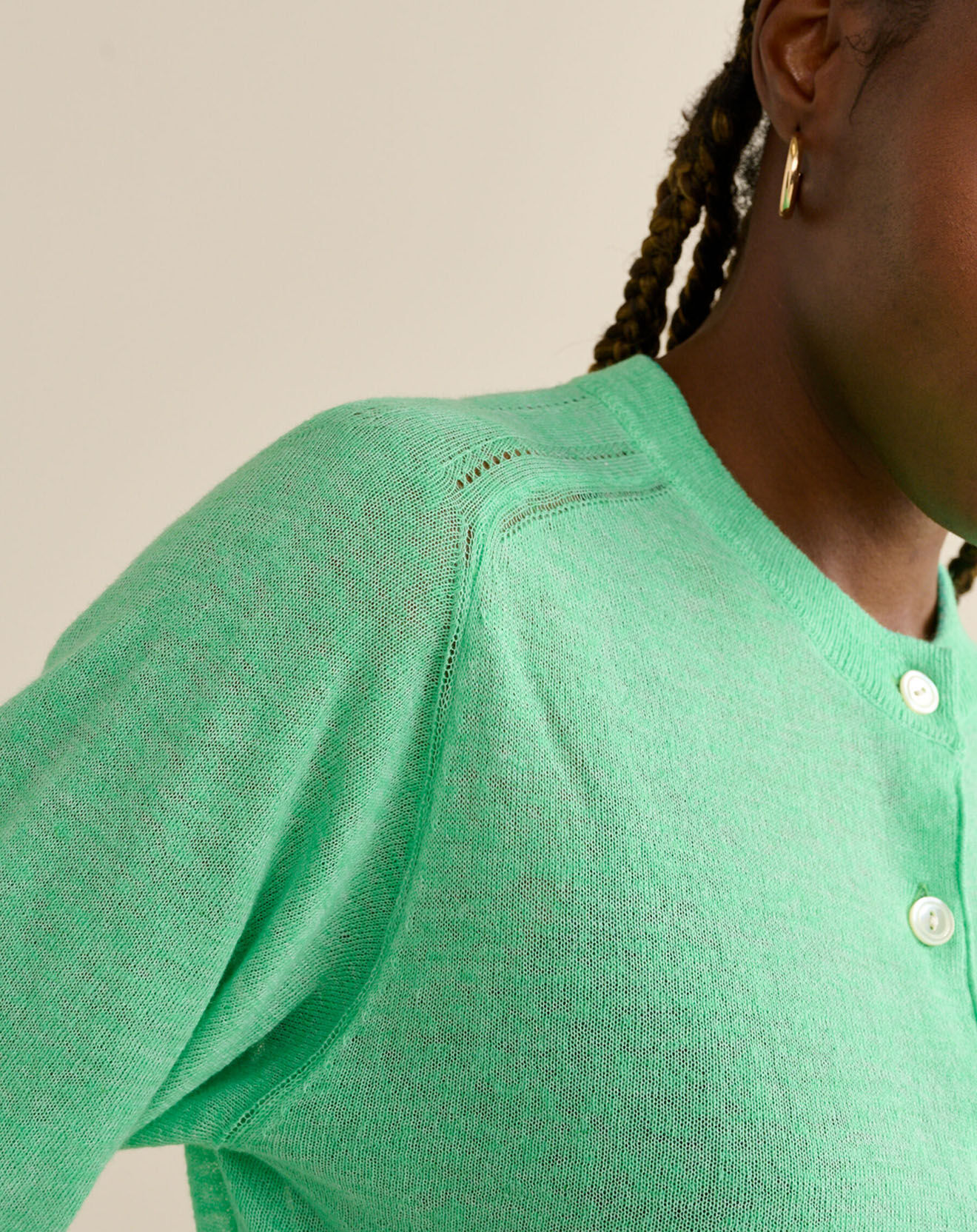 Bellerose Cardigan en Lin mélangé Neeta spring
