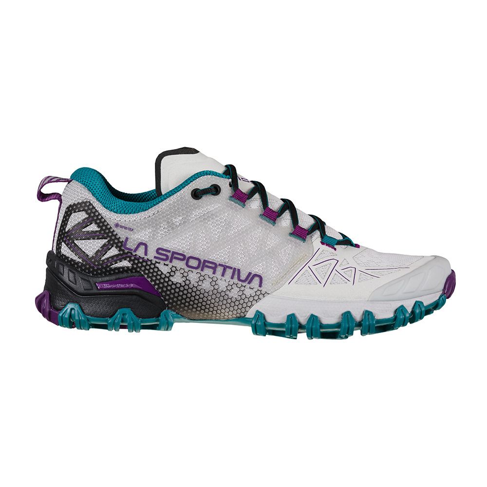 La Sportiva BUSHIDO II GTX® - Chaussures trail Femme light grey/blueberry