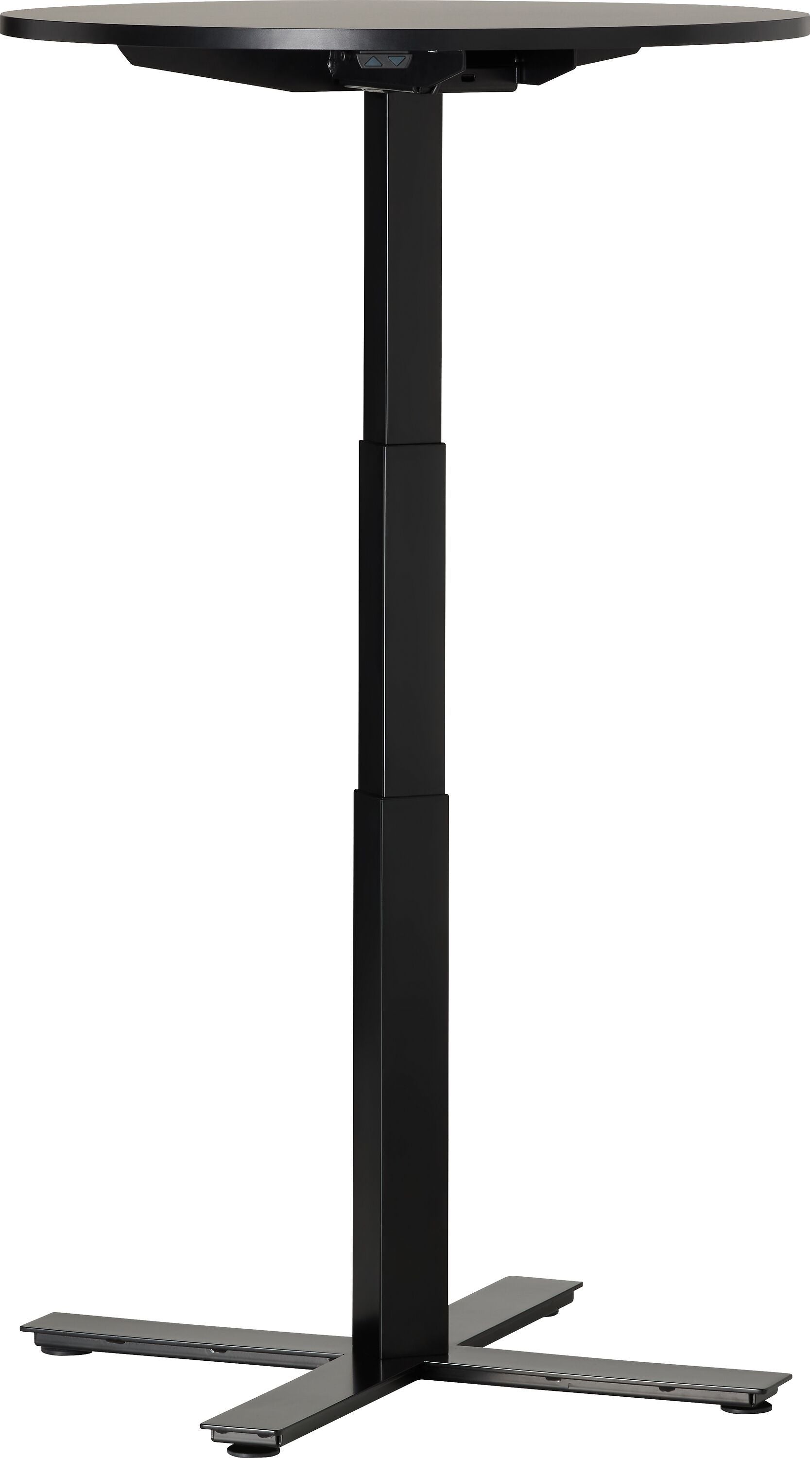 FLEXCUBE Besprechungstisch höhenverstellbar - Schwarz / H: 62.5 cm