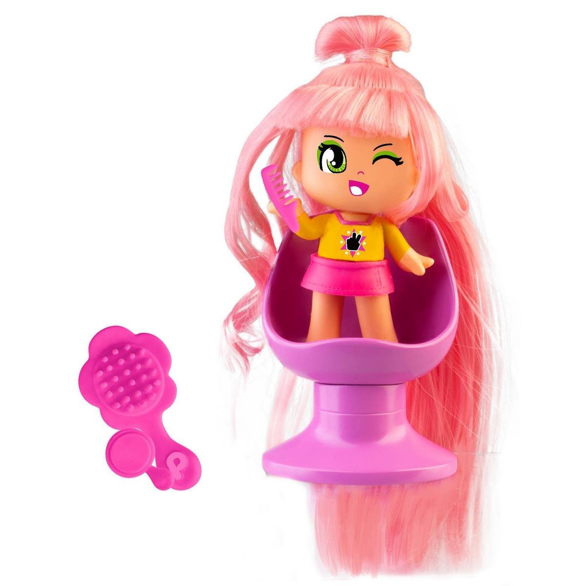 Figurine Pinypon cheveux super long