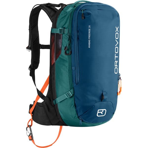 Sac airbag ORTOVOX AVABAG LITRIC FREERIDE 28 PETROL BLUE