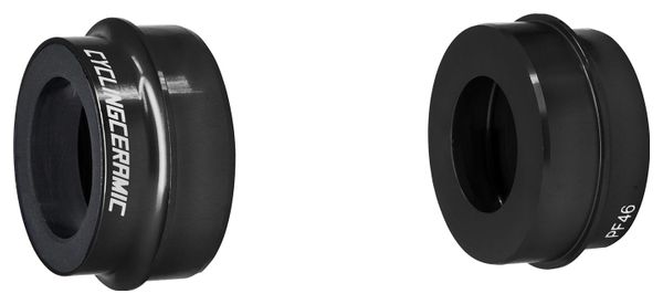 Boîtier de Pédalier CyclingCeramic PF30a Sram DUB Noir