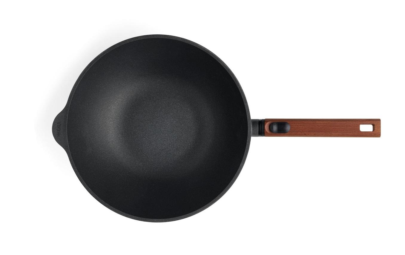 WOLL Wok »Eco Logic QXR 30 cm mit abnehmbarem Griff« Aluminium
