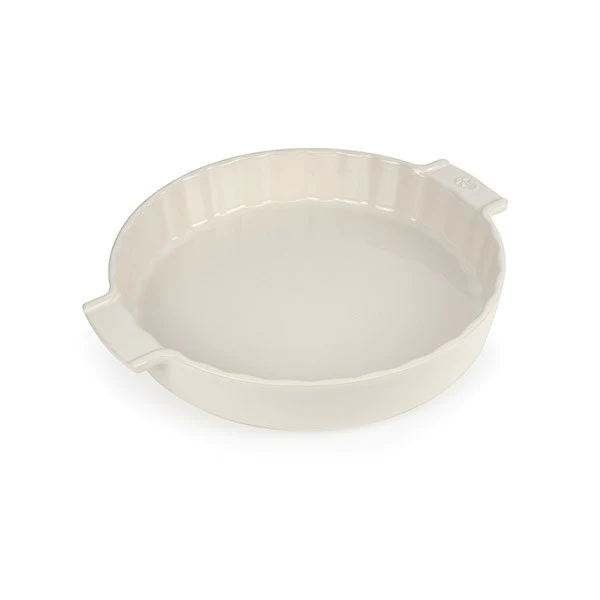 Tourtière céramique écru 28 cm Peugeot