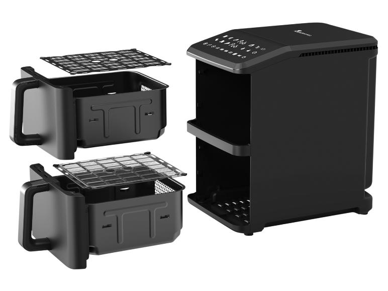 Dubbele hetelucht friteuse BGMP-9531