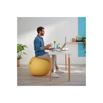 Leitz Ergo Cosy Active - Ballon d'assise - diamètre de 65 cm - jaune chaleureux