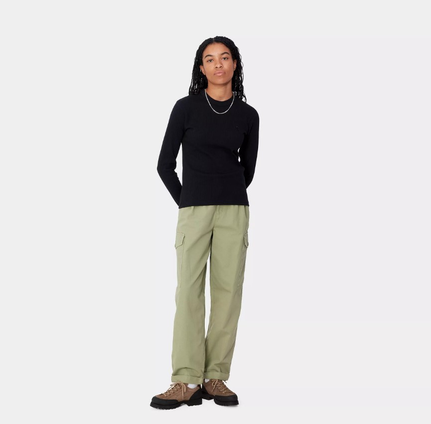 Carhartt WIP W Collins Pant Smoke Green