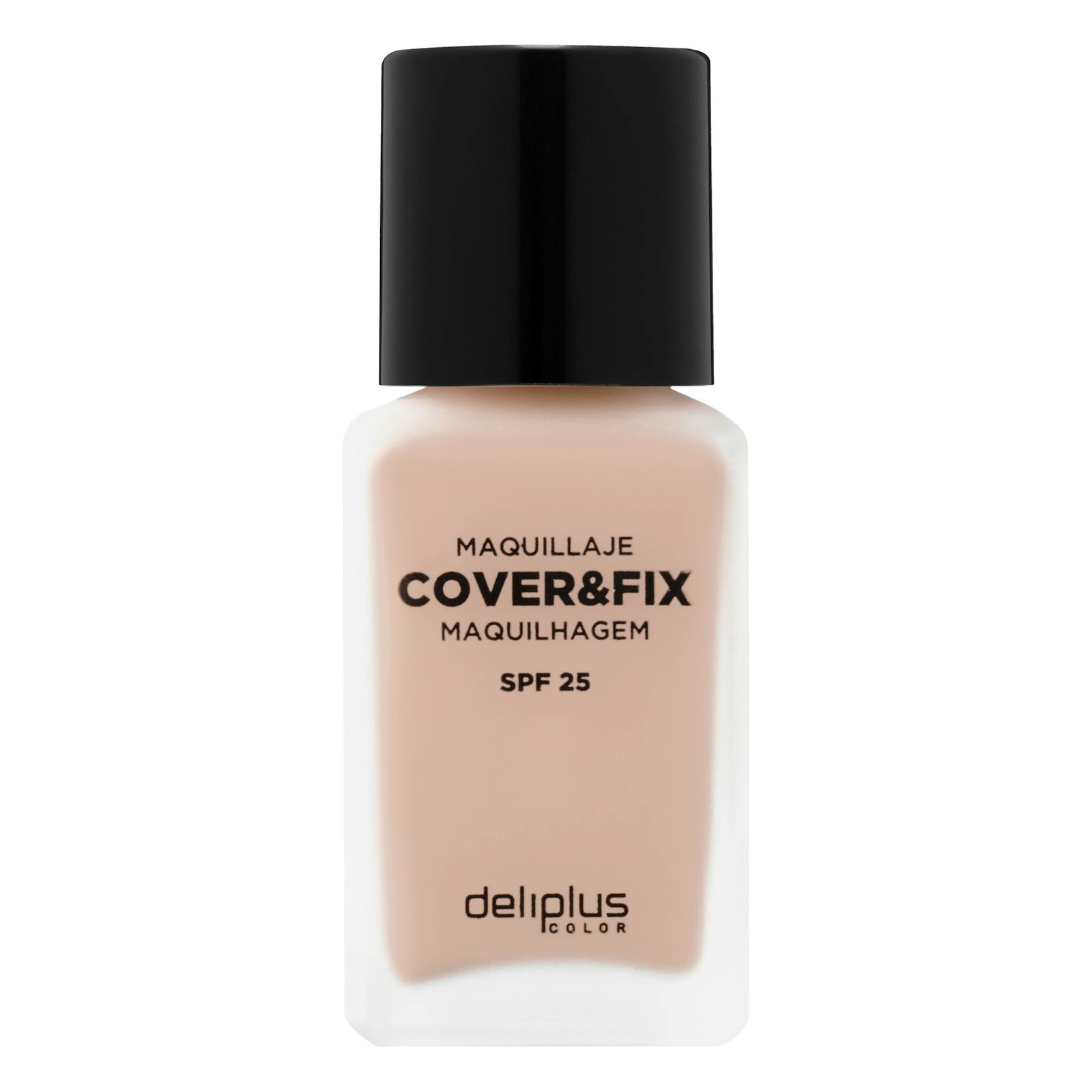 Fond de teint fluide Deliplus Cover & Fix 01 Beige clair