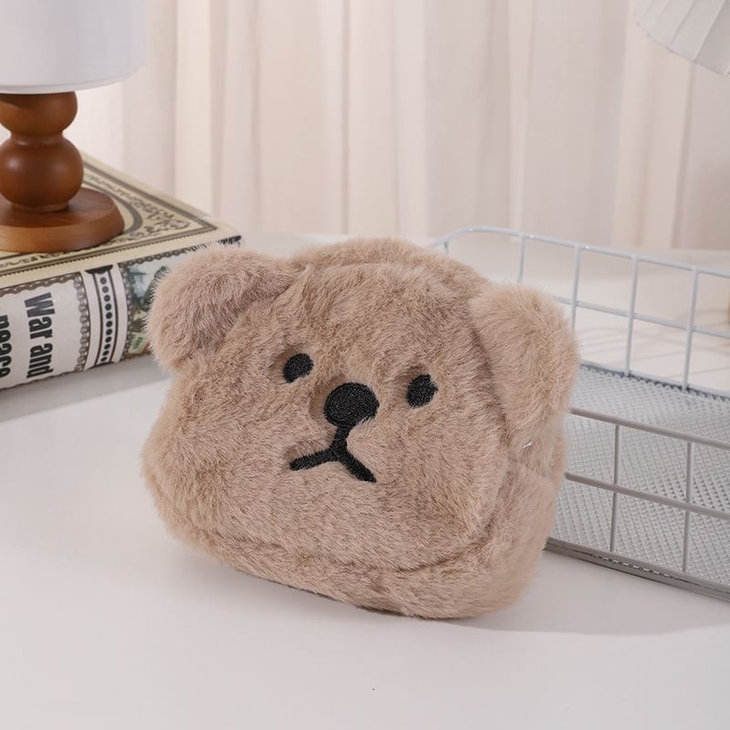 Ikiana - Bear Chenille Coin Purse (Diverse ontwerpen)
