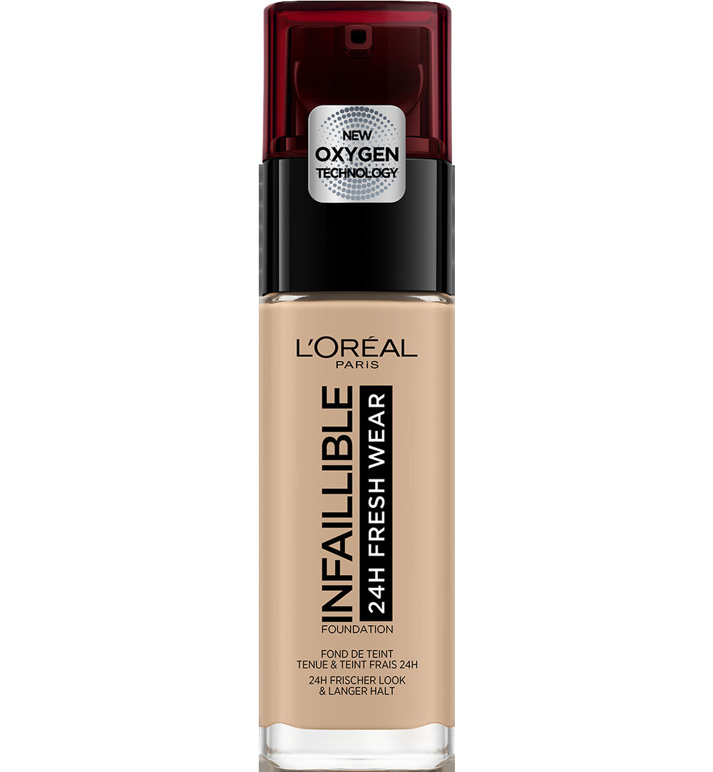 L’Oréal Infallible foundation 145 beige rose (1 stuk)