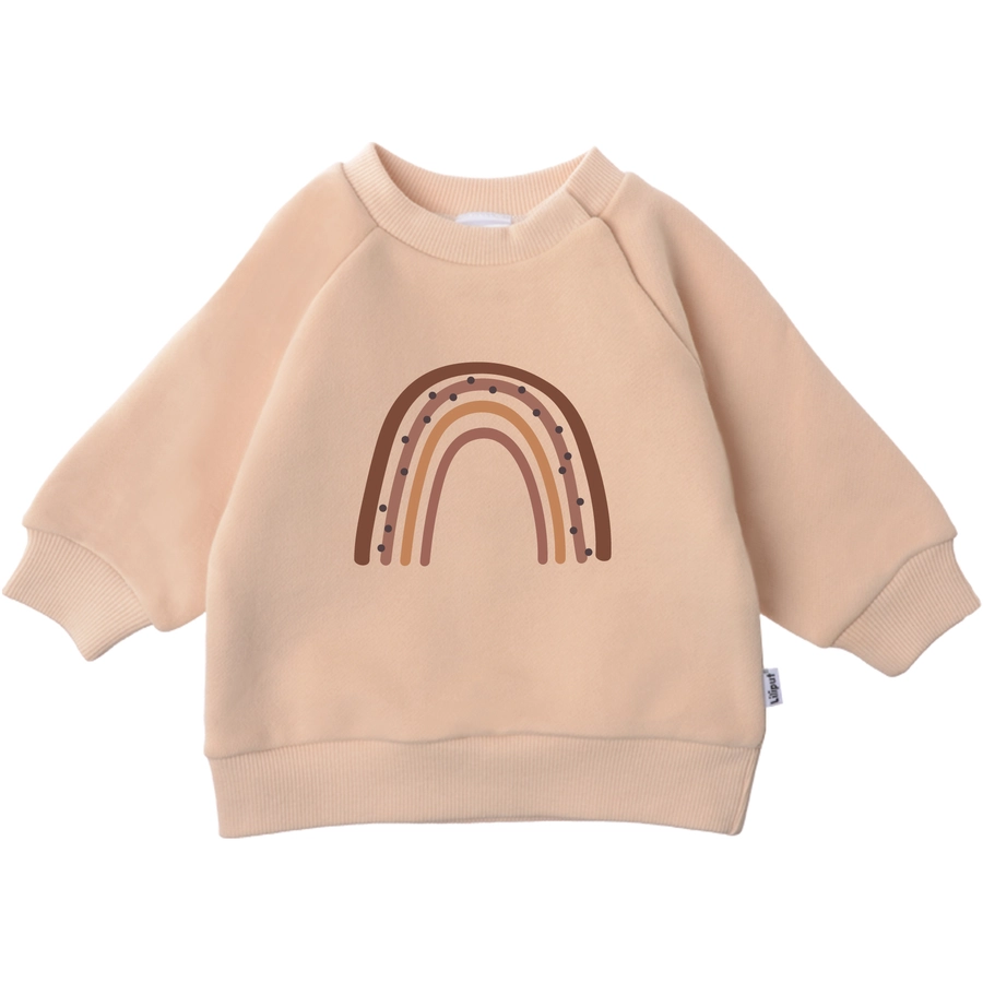 Liliput Sweatshirt Regenbogen beige