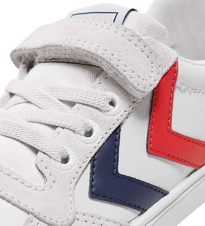 Hummel Schuhe - Slimmer Stadil Leather Low Jr. - Weiß
