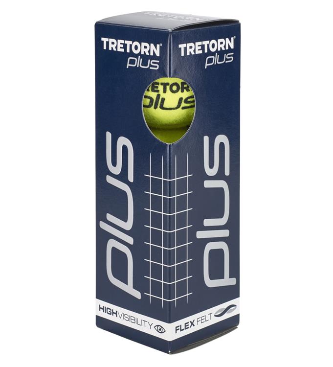 Tretorn Plus 3 Pack Tennisballen