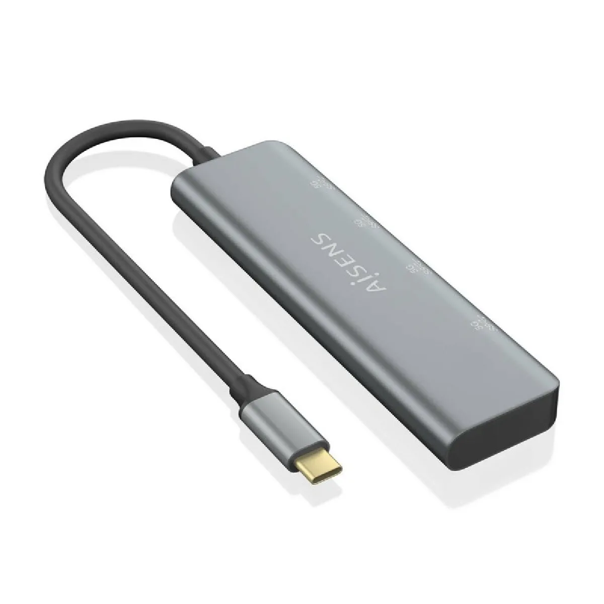 Aisens A109-0763 Hub USB Gris