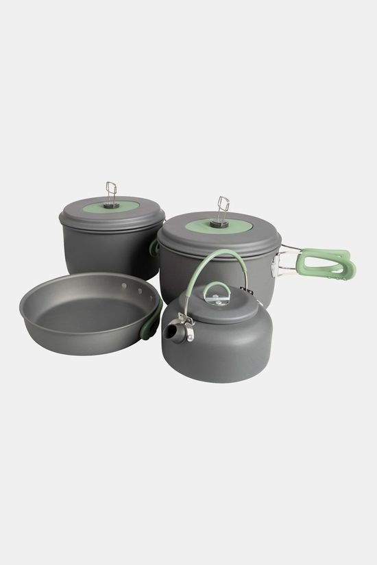 Bo-Camp Bo-Camp Pannenset Explorer 4-Delig Met Theeketel