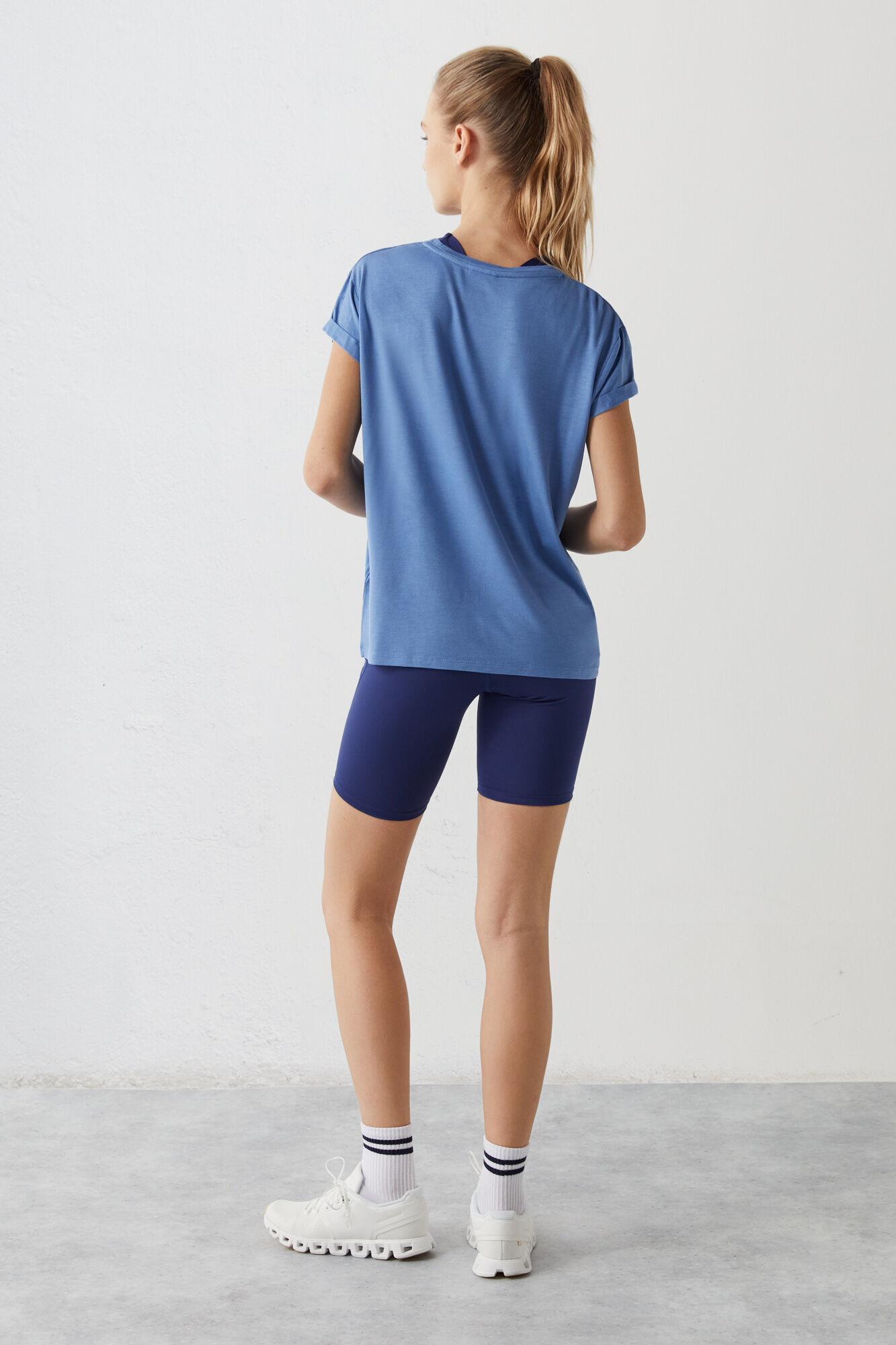 Camiseta LENZING™ TENCELT™ azul - azul