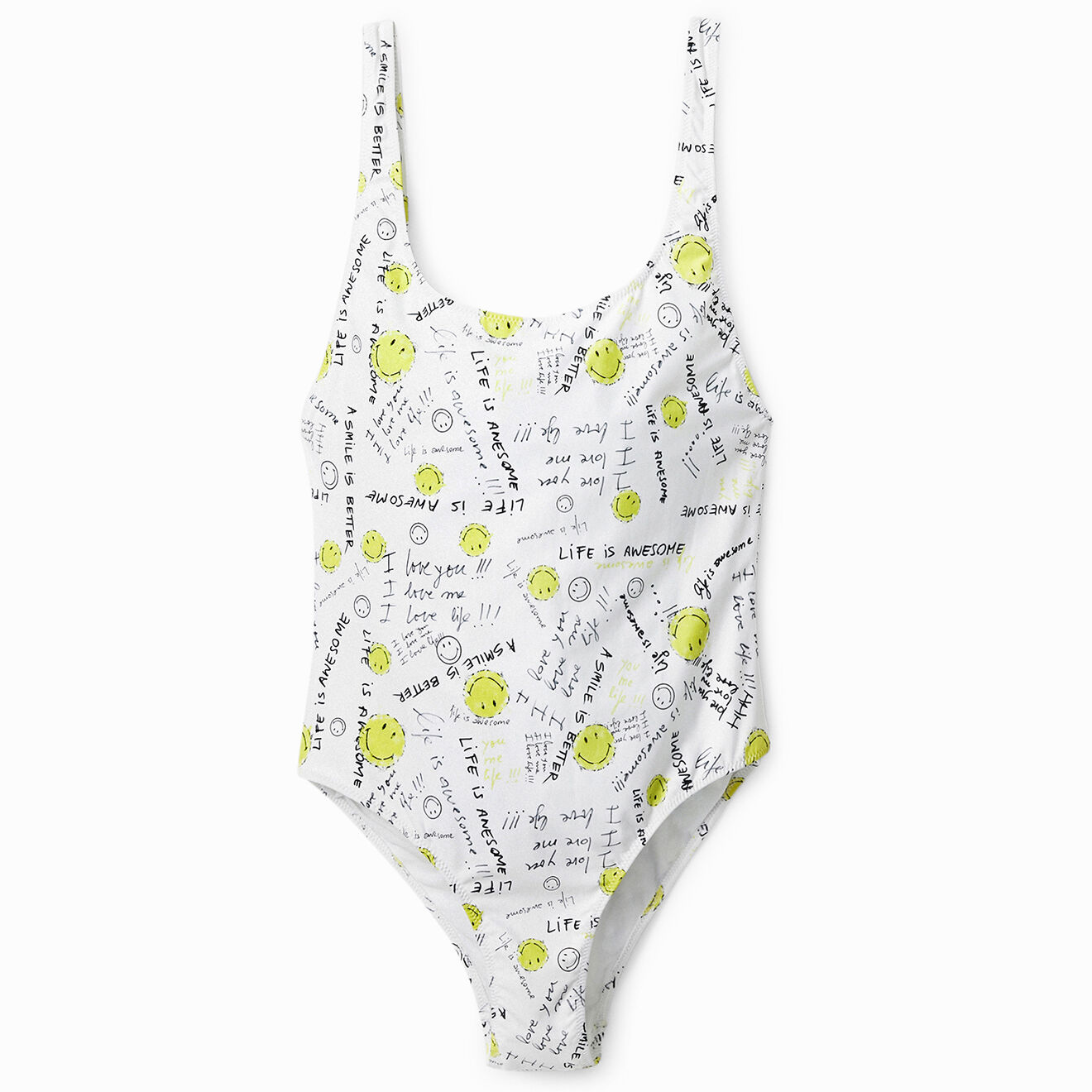 Desigual Maillot de bain 1 Pièce Lexie blanc