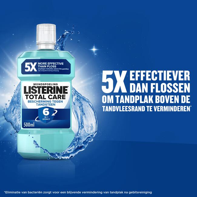 Listerine® Total Care Tartar Protection Mondspoeling 500 ML