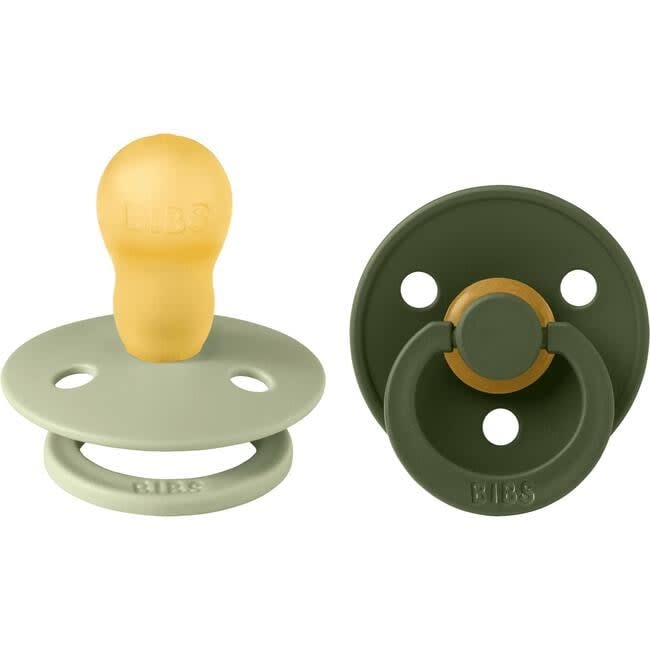 Bibs Bibs speen latex 2 pack maat 3 Sage / Hunter green