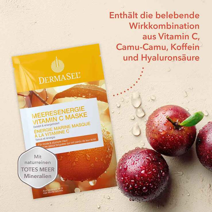Dermasel Maske Meeresenergie Vitamin C, 12 ml