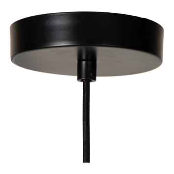 Lucide hanglamp Yunkai Ø 50 cm 60W natural houtlook