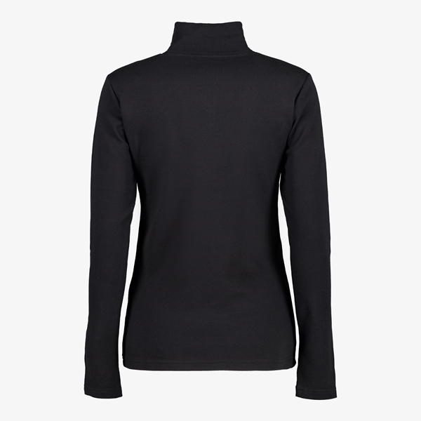 Mountain Peak dames skipully met rits zwart