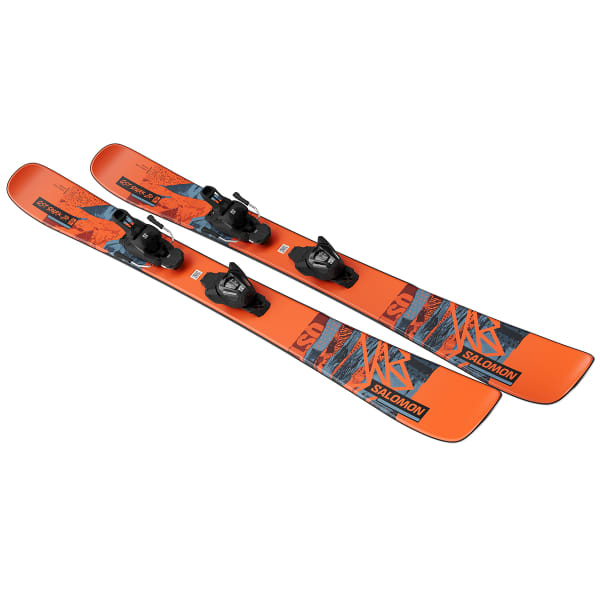 Pack ski SALOMON QST SPARK JR M + L6 GW J2 FLAME / COPEN BLUE / BLACK