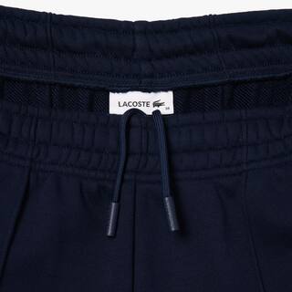 Pantalon de survêtement Jogger imprimé tennis en molleton Pantalons de survêtement - Bleu - Lacoste - Femme