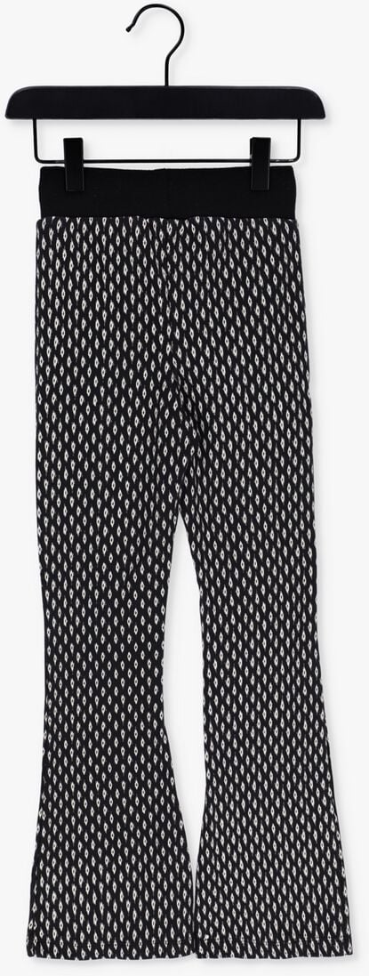NONO zwarte nono flared broek n209-5601