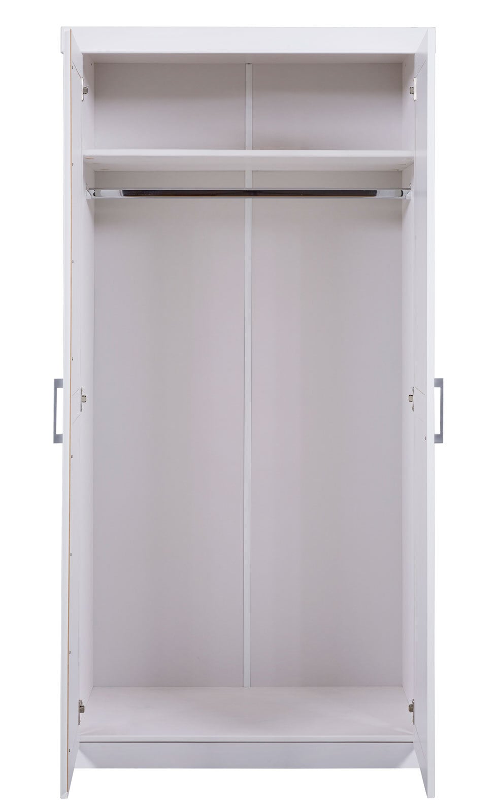 Drehtürenschrank Leonard 95 x 190 cm braun