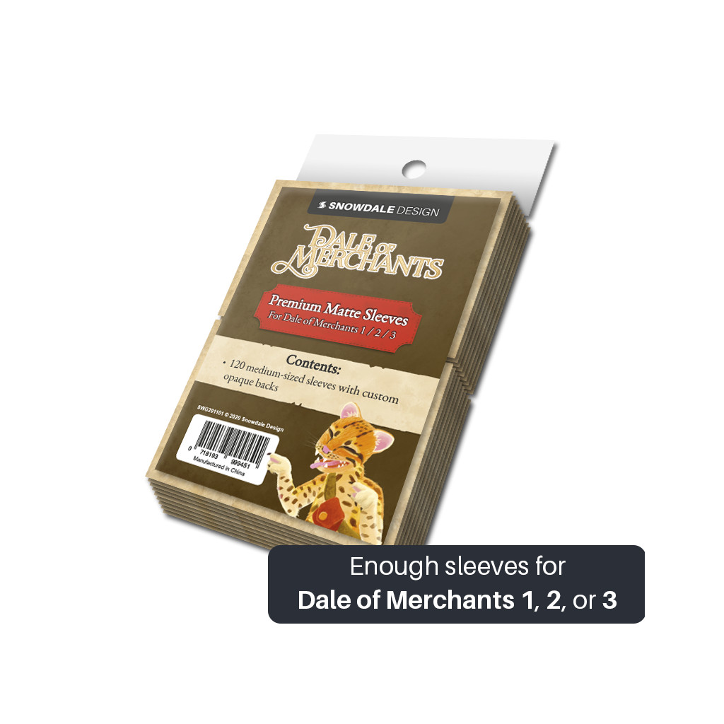 La Vallée des Marchands - Sleeves Small pack