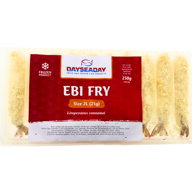 Dayseaday Ebi gefrituurde garnalen Japanse style 250g